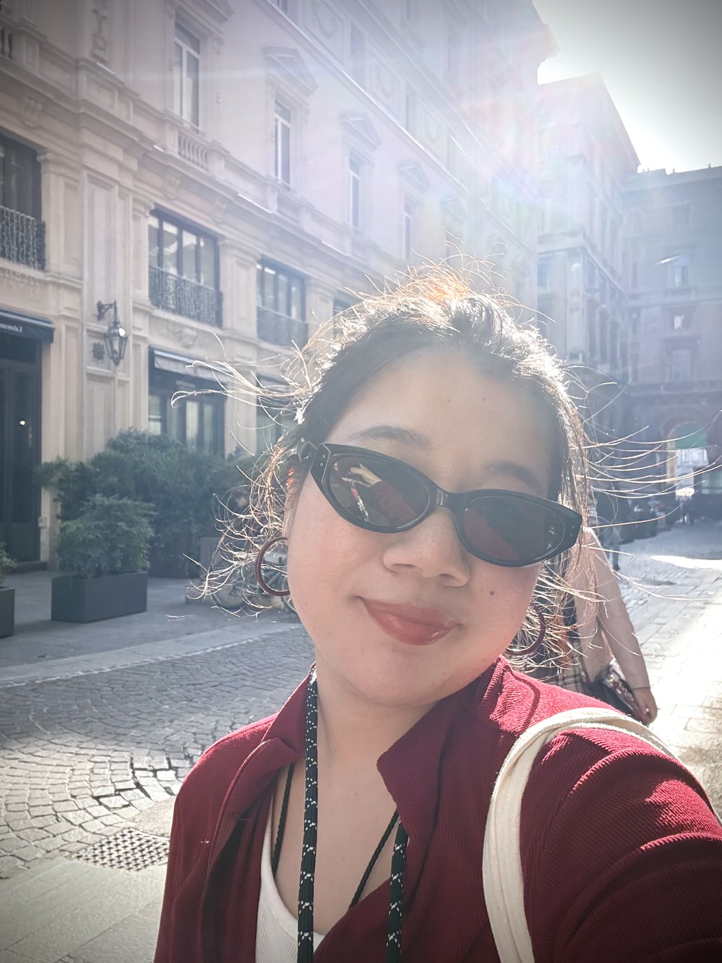Pinky 林育桦在欧洲旅行中